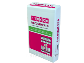 Stucco decomin 310  3,5 ММ Мюнхен. Минеральная декоративная штукатурка. Фактура "короед" 3,5 мм