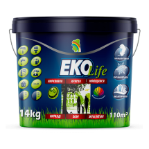 Краска ЭКО для стен и потолков моющаяся акриловая 7 кг