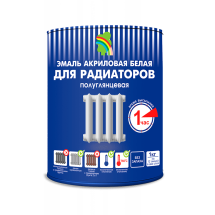 Эмаль полуглянцевая для металла и радиаторов отопления «Радуга 178» 3 кг