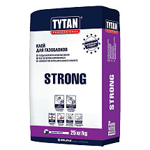 Клей кладки газо и пеноблоков STRONG