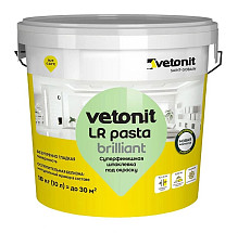 Финишная шпаклёвка под покраску Vetonit LR Pasta Brilliant 18 кг