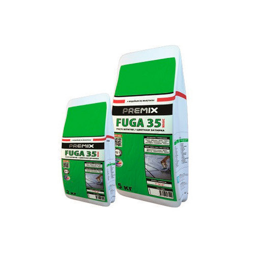 Эластичная цветная затирка для швов FUGA 35