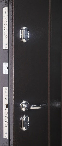 Входная дверь Berserker ТТ6-В312 Антик медь белая 960 левая