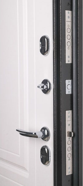 Входная дверь Berserker ТТ6-В312 Антик медь белая 960 левая